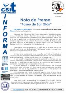 Nota de prensa San Illán 1