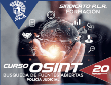 Reserva y homologación curso OSINT